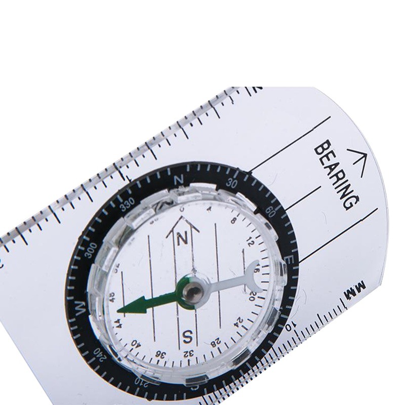 Manufacturer Supplies Camping 35mm Scale Map Compass Treasure Hunt Outdoor North Compass Field Survival Directional