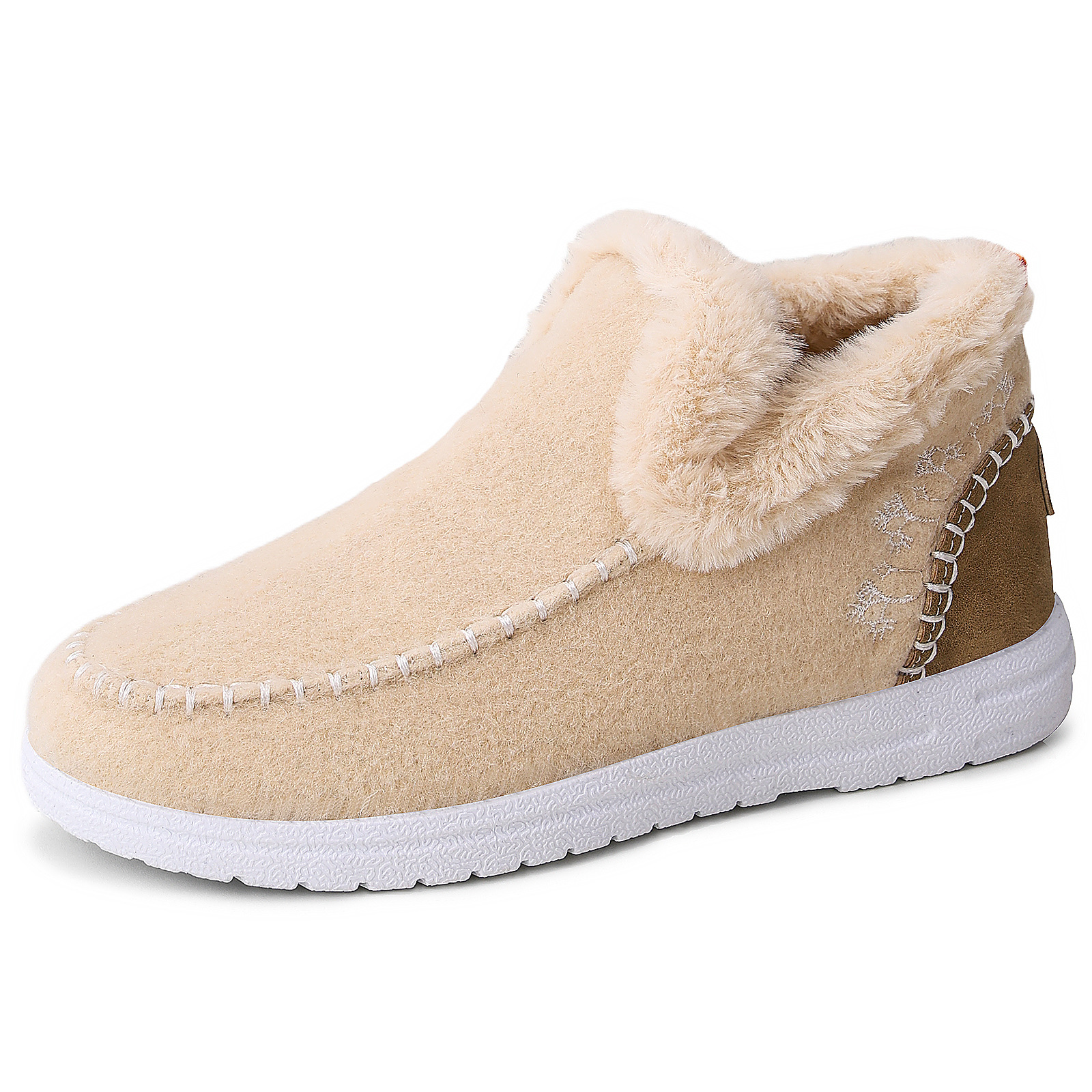 Picture of Cotton Shoes for Women, Cross-Border Large Size Snow Boots, Velvet Thickened Cotton Boots, Fashionable and Versatile Women's Boots, Cold-Proof and Warm Cotton Boots