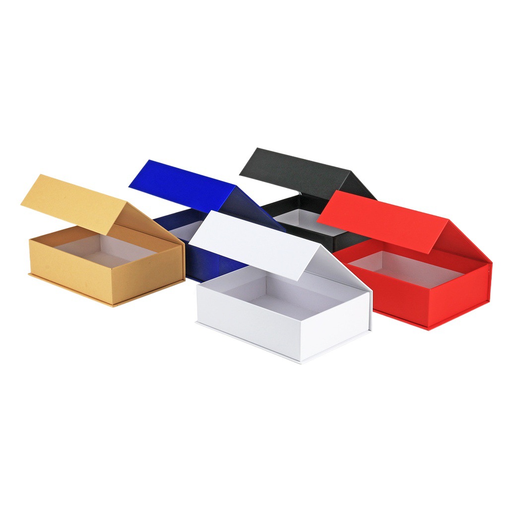 Book-shaped gift box spot cosmetic packaging box skin care mask gift box flip hard gift box tea packaging box