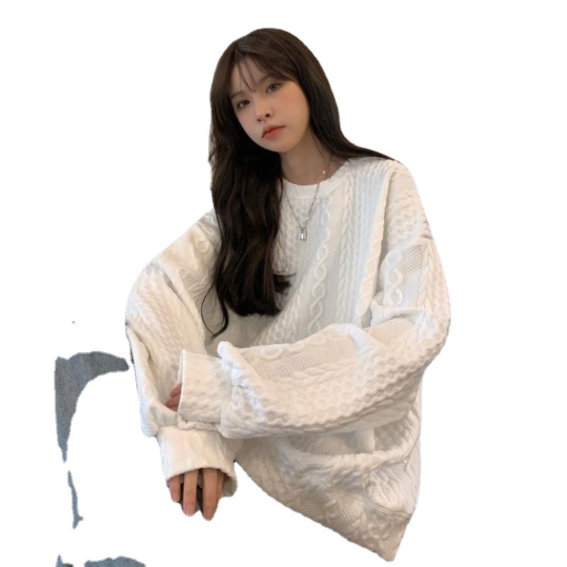 Picture of Sweatshirt Women's Design Niche 2025 New Spring Oversize Loose Korean Style Hooded Jacket Tops for Women