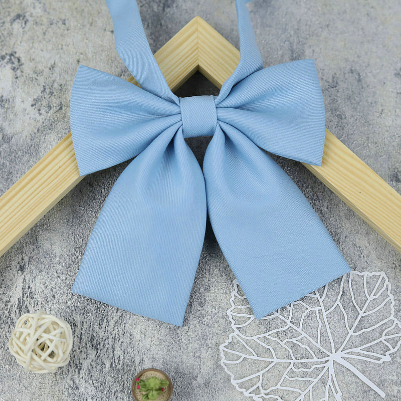 Picture of JK Uniform College Style Solid Color Female Student Bow Tie School Uniform Japanese Style Seikan Suit Bow Red Roots