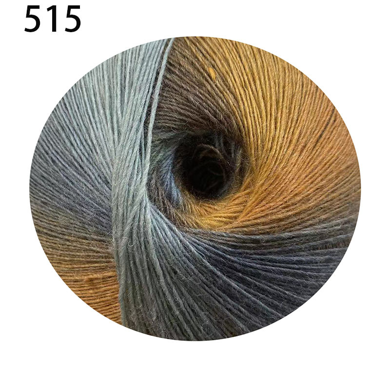 Picture of 1000 m Magic Ball Rainbow Wool Wool Wool Hand-Woven Crochet Shawl Hat Scarf Coat Coarse Baby Wool Ball