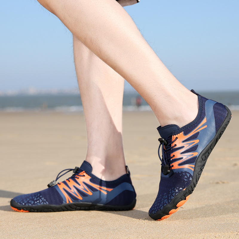 Picture of Outdoor Mountaineering Fitness Swimming Shoes Summer Quick-Drying Beach Diving River Swimming Five-Finger Wading Shoes Breathable