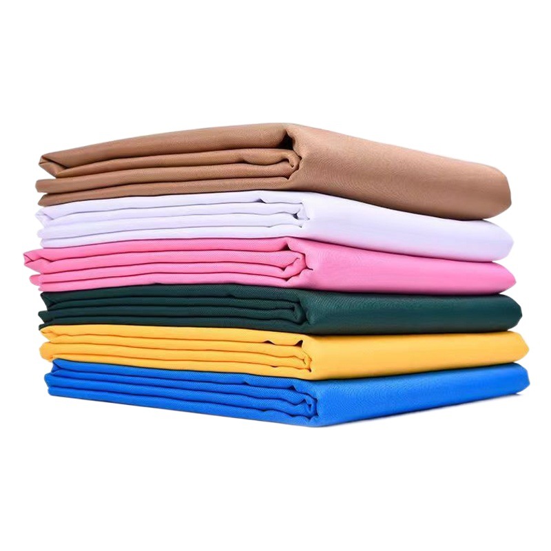 Polyester Uniform Fabric Twill Gabardine Handmade Apron Clothing Cosplay Workwear Suit Clothing Fabric 

