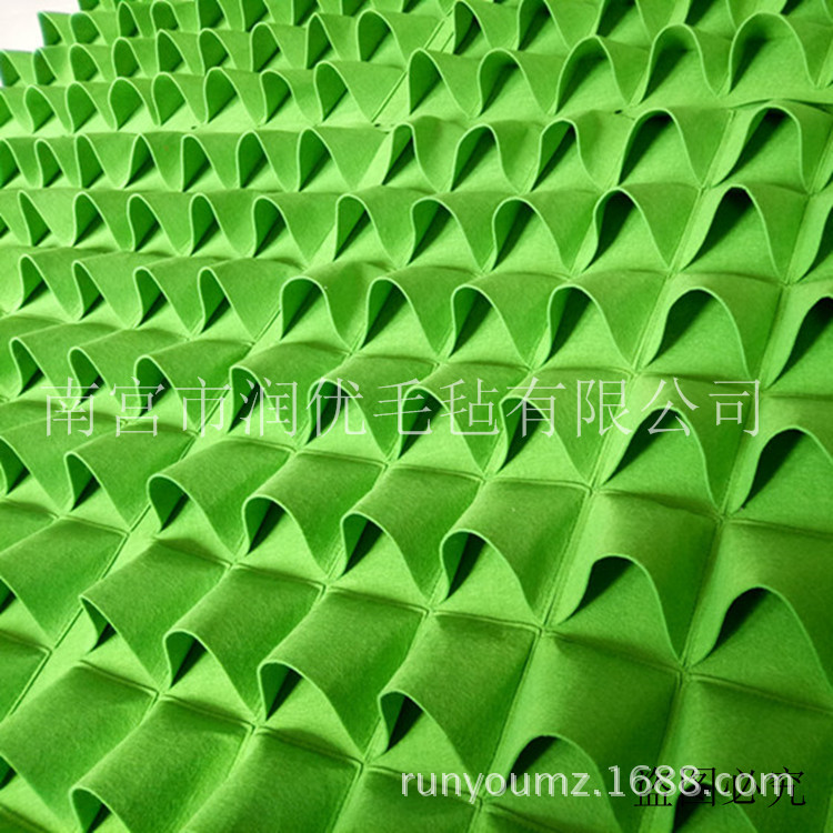 Cross-Border Supply of Felt Planting Bags, Wall-Mounted Plant Bags, Vertical Greening Plant Walls, Beautiful Planting Bags, Gardening