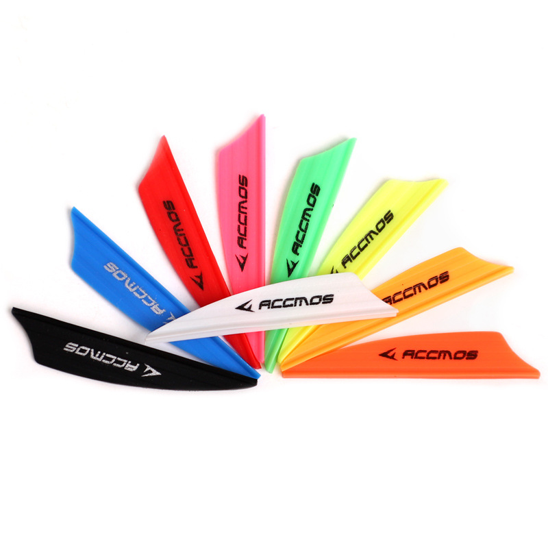 Picture of Air slot shield feather AAE imported arrow feather MAX high speed plastic arrow Bow Arrow DIY accessories