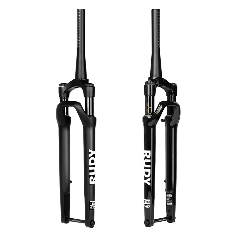 EVOSID gravel road front fork 700C air fork with locking shock absorption front fork Gravel bucket shaft disc brake