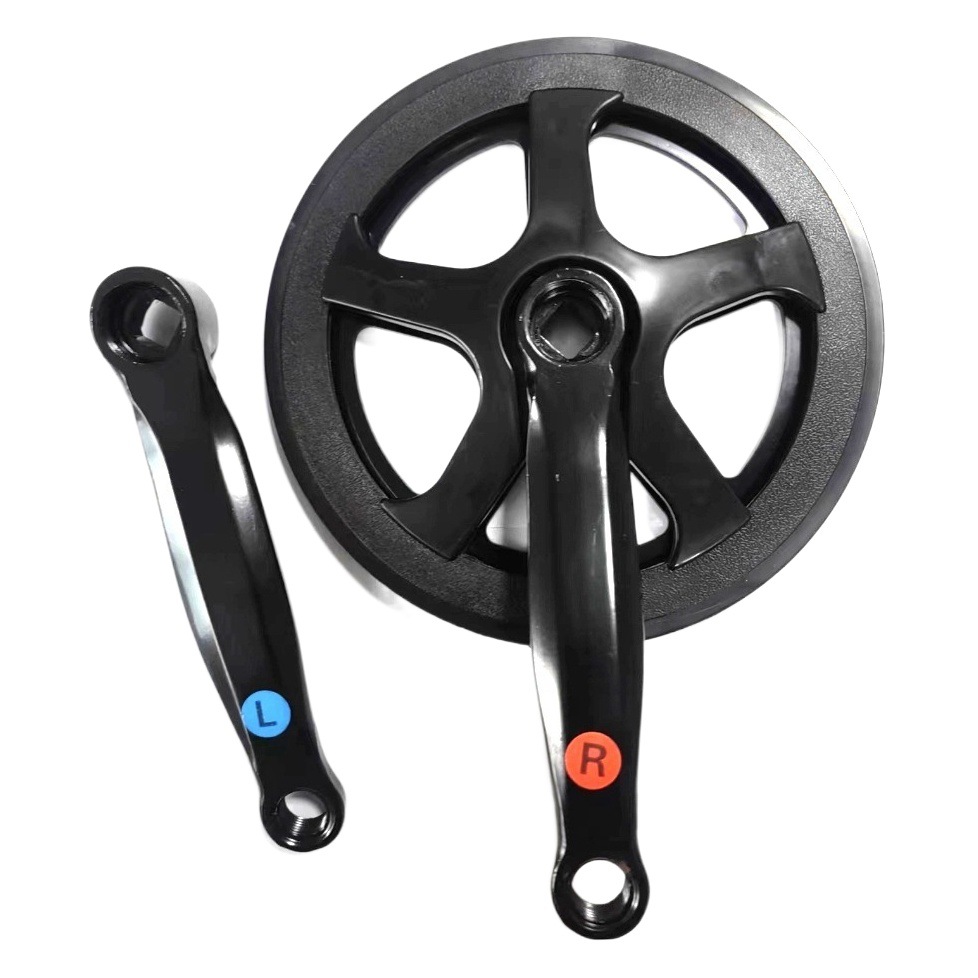 Mountain bike driving single aluminum alloy wheel sprocket 7-8 speed aluminum three 42/48T tooth plate accessories