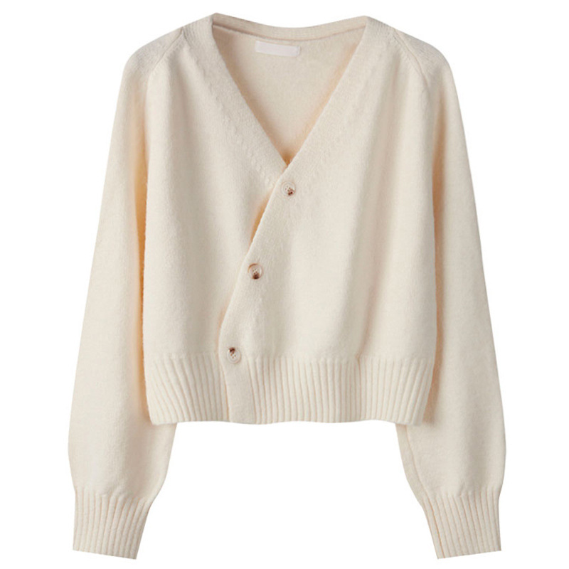 Picture of Cardigan Coat Women's Outer Wear Early Spring Autumn 2024 New Women's Lazy Style Small Loose Sweater Top