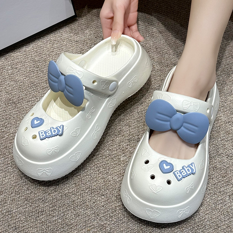 Croc Shoes Women's Mary Jane Slippers Women's Summer Slippers Women's Home Shoes Home EVA Slippers Sandals Women's Wholesale