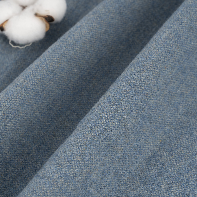 Picture of Manufacturer Cashmere Double-Sided Woolen Fabric 780G/M Woolen Outwear Outwear Autumn and Winter Wool Steel Tweed Fabric Wholesale