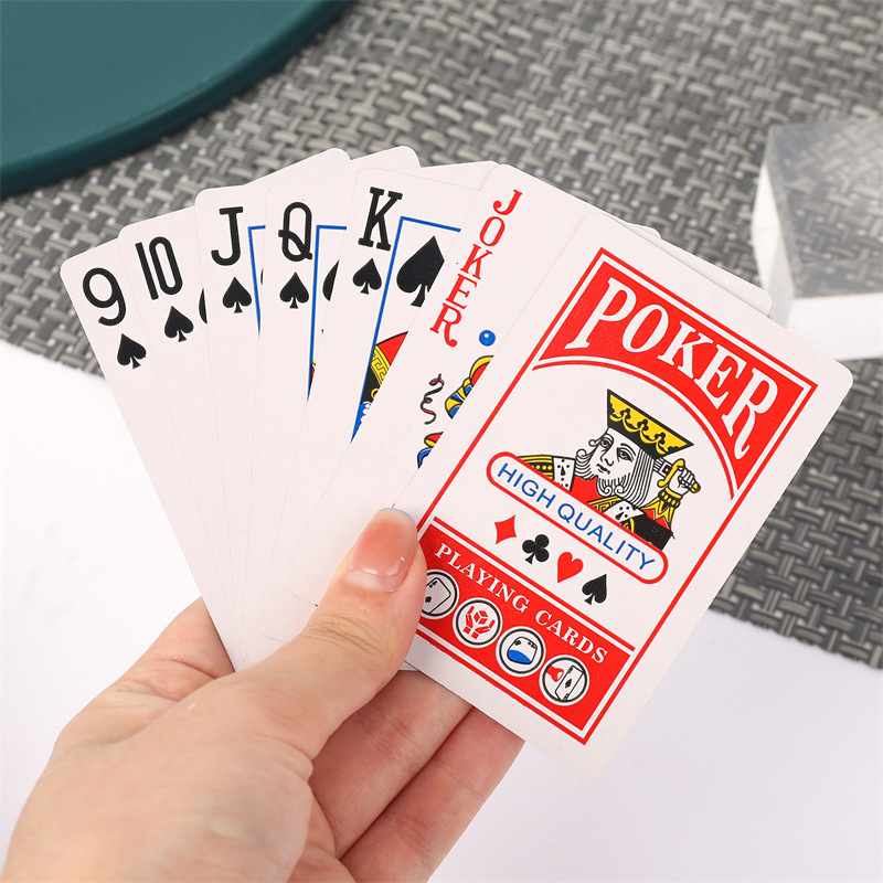 Picture of Wholesale peony playing cards wholesale game props home card board games card stud fight landlord poker manufacturers