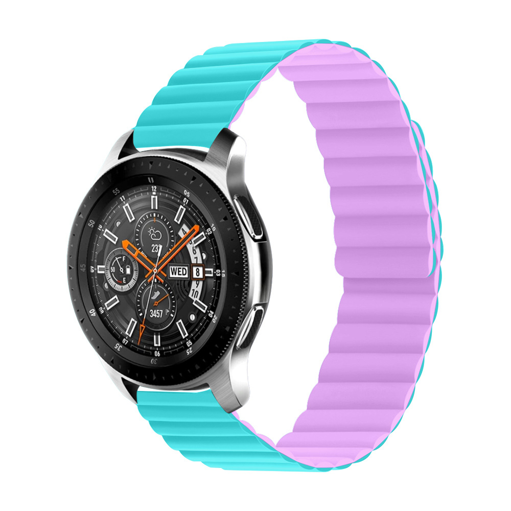 Picture of For Huawei GT magnetic silicone watch with Samsung gear S2 S3 strap 42mm 46mm 20mm/22mm