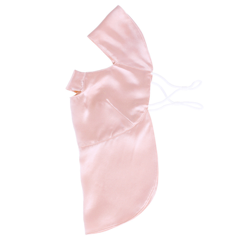 Picture of Silk sun mask sleep breathable full face cover summer UV mask mulberry silk oil smoke-proof veil for women