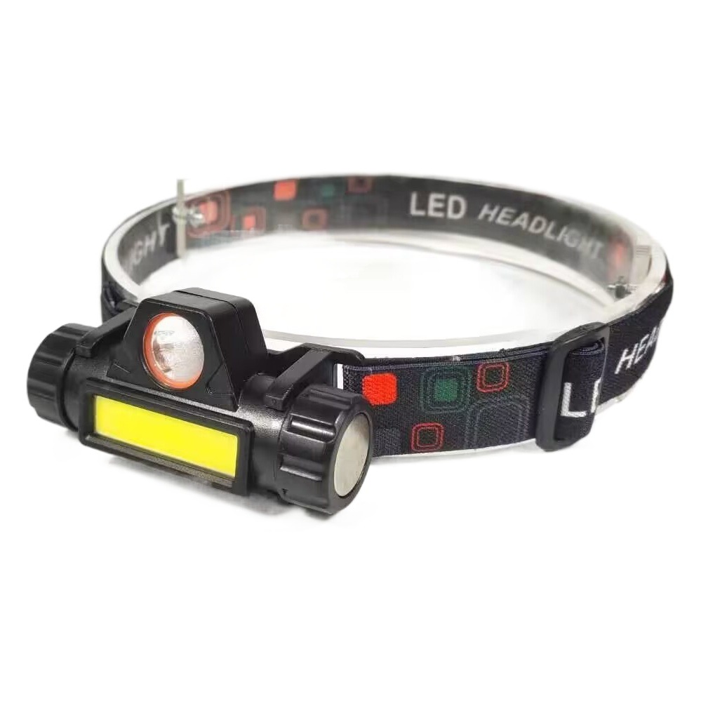 Cross-border magnet work light LED headlight outdoor cob charging head lamp fishing light strong light night fishing headlight wholesale