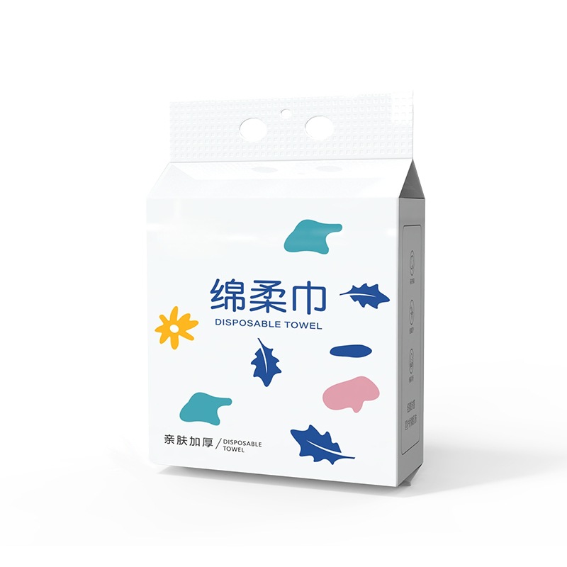 Picture of Hanging Face Washing Towel Household Pack Withdrawable Face Cleaning Towel Wall-Mounted Beauty Salon Cosmetic Cotton Face Wiping Towel Cotton Soft Towel
