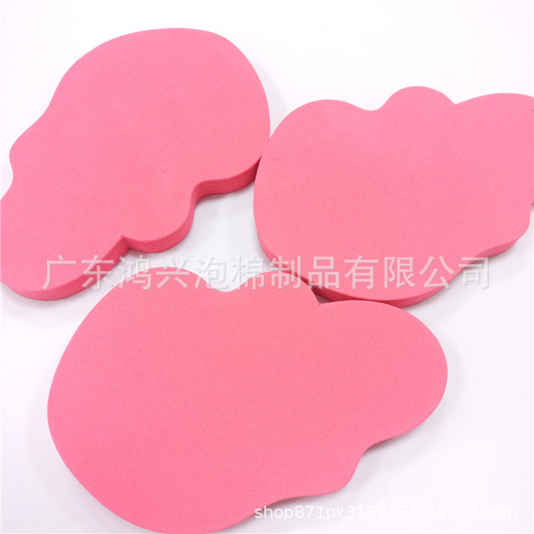 Precision Instrument Anti-Collision Shock Absorption High Hardness 70Shorea Sponge Pad Stamping and Die Cutting Molding Processing Material