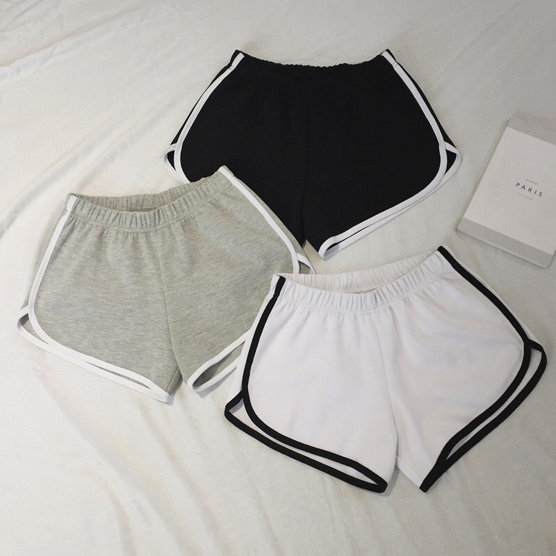 New Summer Simple Trendy Shorts Versatile Home Yoga Beach Pants Casual Women's Sports Shorts Indoor and Outdoor