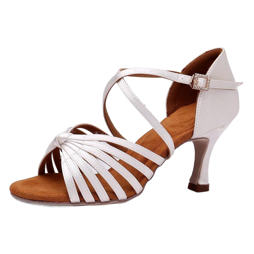 Dance Paladin Dance Shoes Women's Adult Dance Shoes Dance Shoes Ballroom Dance Silk Satin Seven Knot