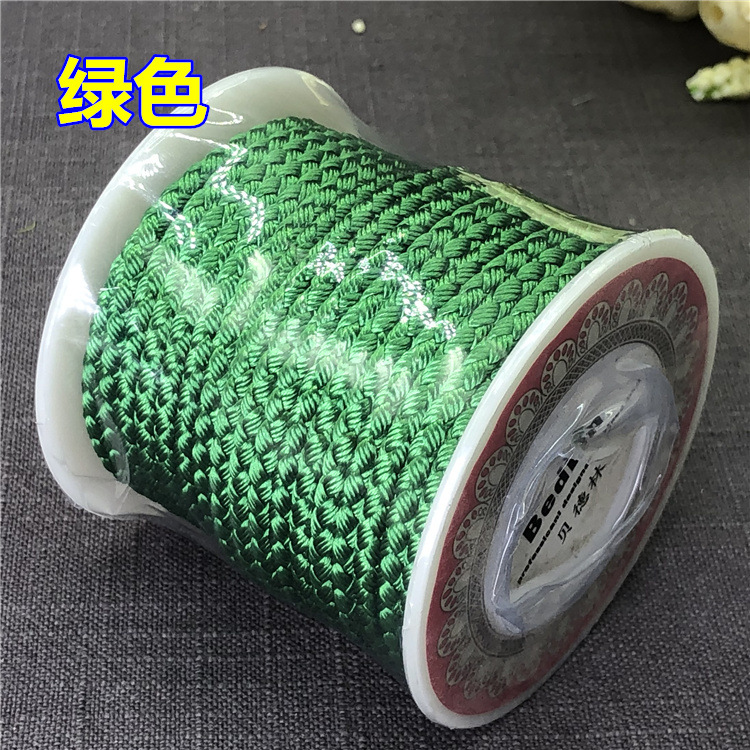 Picture of Taiwan line 3mm wear-resistant twist dragon pattern rope hand woven diy jade beeswax necklace rope hand rope wire