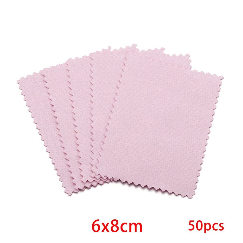 Picture of Jewelry Maintenance Square Marble Pattern Silver Wipe Double-sided Mirror Wipe Cloth Silver Gauze Suede Bright Silver Cloth