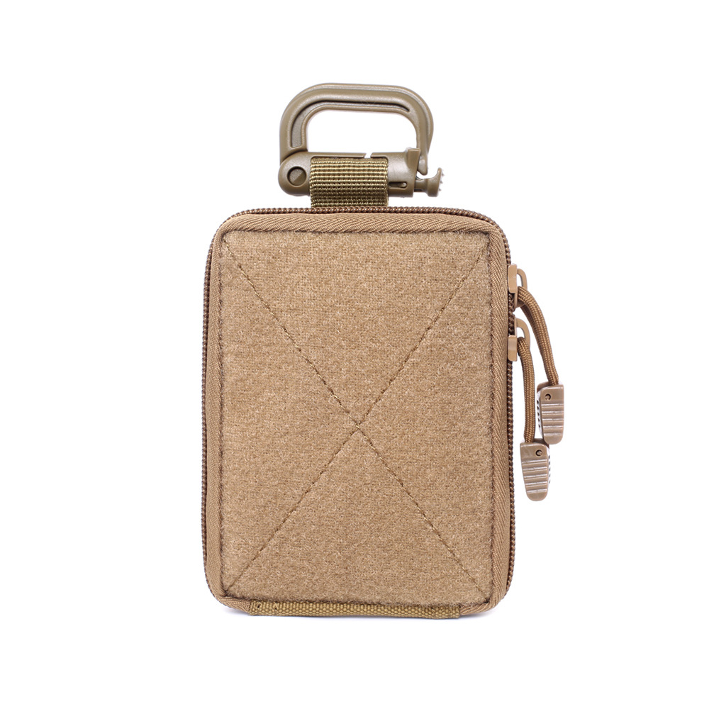 Picture of Outdoor Medical First Aid Cosmetics Bag Molle Multi-Functional Tactical Waist Bag Edc Tool Bag Military Fan Accessory Bag