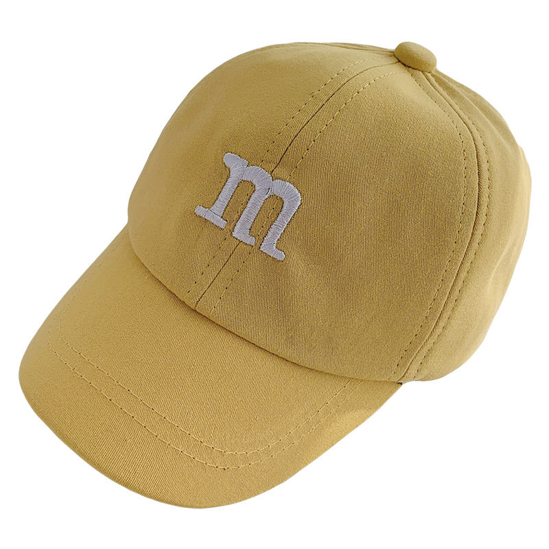 Picture of Children's Hat Baby Spring and Autum Peaked Cap Korean Letter Embroider Boys Autum and Winter Girls Kidsren Baseball Cap