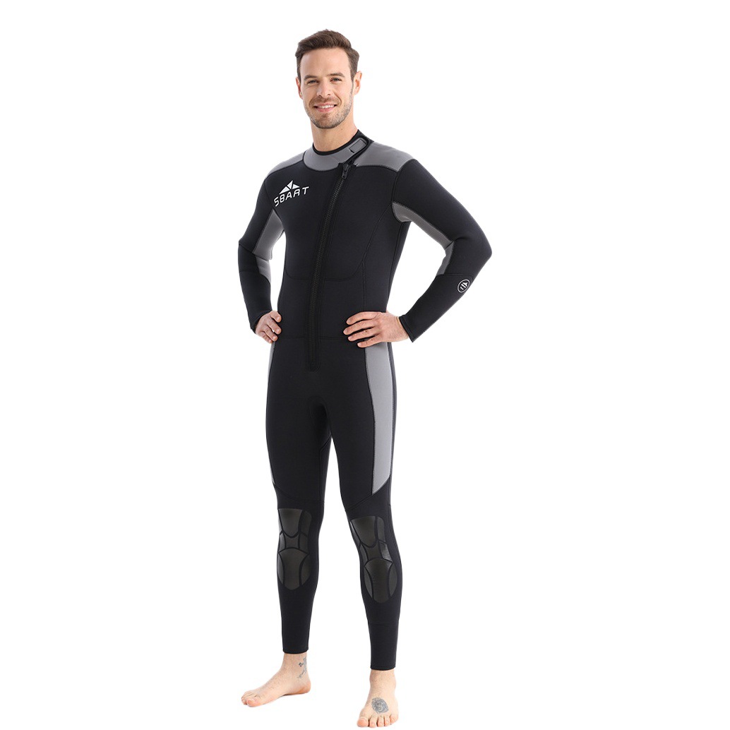 1.5mm cross-border new diving suit thick warm one-piece diving suit zipper snorkeling surfing suit manufacturers wholesale