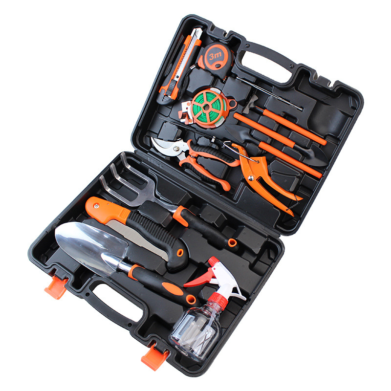 Picture of Garden Tools Set Garden Toolbox Hand Tools Hardware Set Home Garden 14-Piece Set