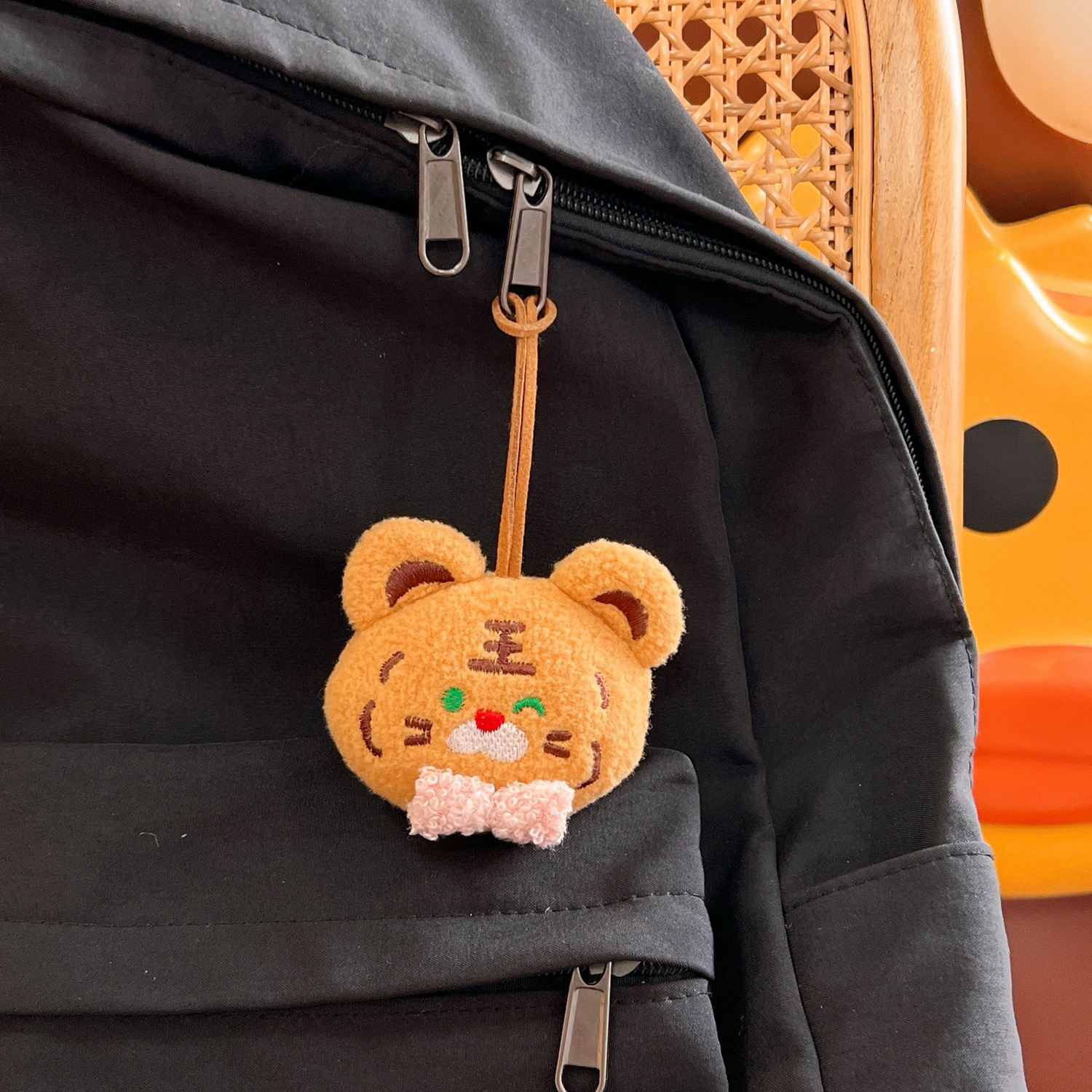 Picture of Cute Cartoon Sweating Puppy Doll Pendant Kidsren Ins Plush Decorative Doll Cute Bear Puppy Pendant