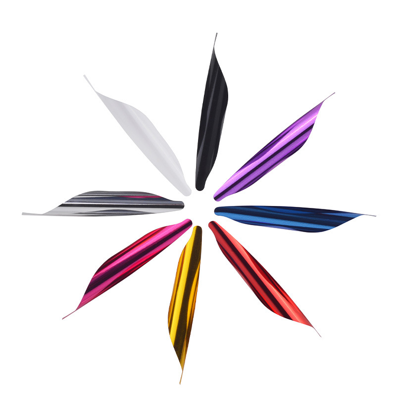 Picture of CUPID1.75 inch spiral feather DIY spiral feather recurve bow competitive bow and arrow feather spiral feather multi-color optional