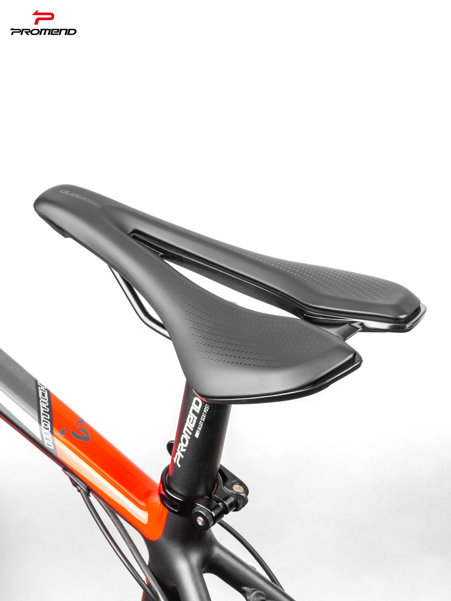 PROMEND New 2024 road bike saddle bicycle hollow cushion competition support seat bicycle accessories