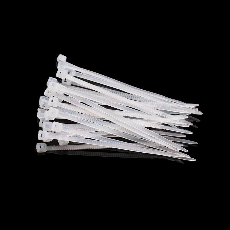 Picture of Black nylon cable tie factory wholesale black and white 3 X100 150200 4*200 plastic rolled cable tie