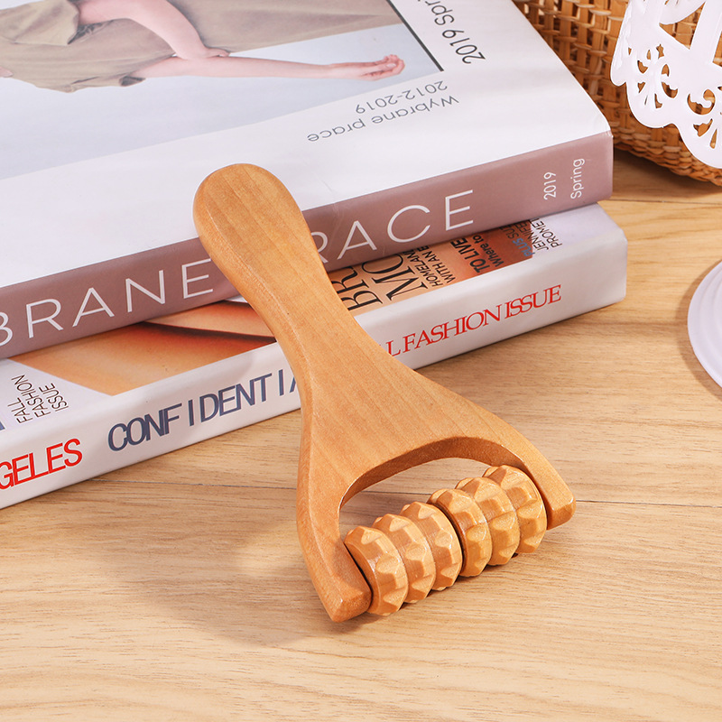 Picture of Wooden Massager suit Mother's Day Gift Handheld Labor-saving Convenient Simple and Practical Meridian Massage Artifact
