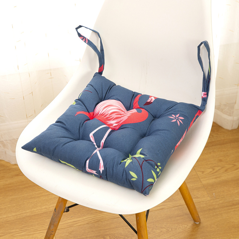 Picture of Four Seasons Cushions Manufacturer Supply Brushed Cloth Casual Cartoon Pastoral Tatami Office Student Beautiful Buttocks Chair Cushions