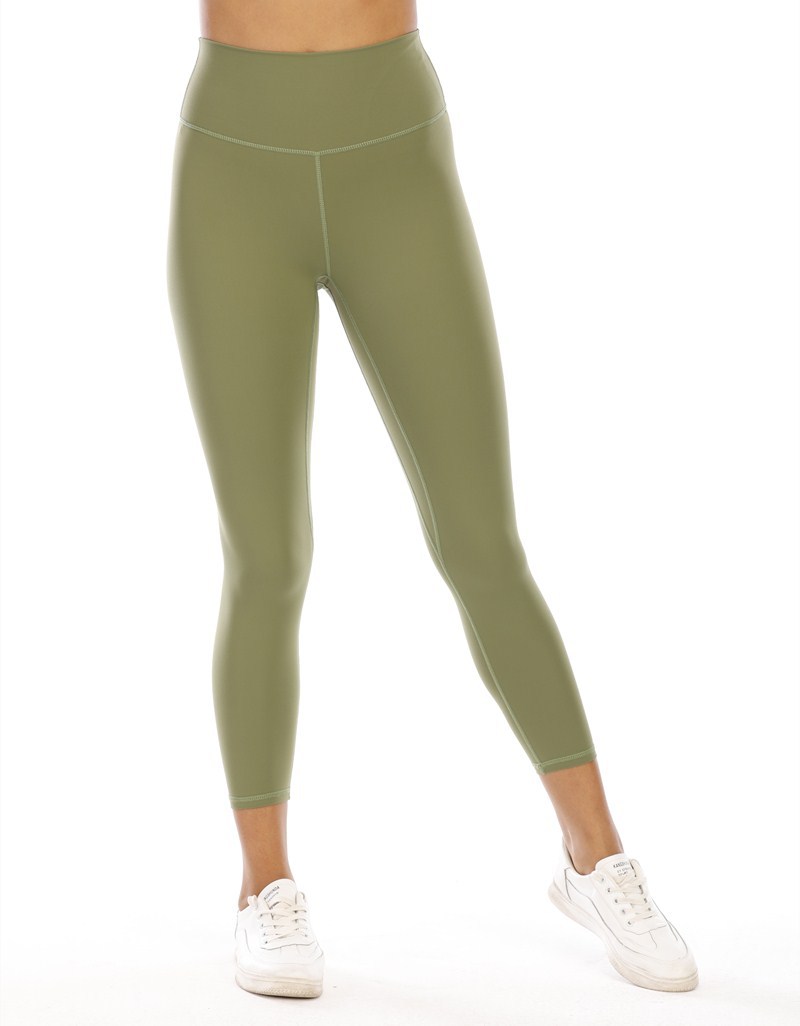 Picture of Double-sided Scrub Naked Sense No T-line Fitness Sports Pants Running Tight Pants High Waist Hip Yoga Pants for Women