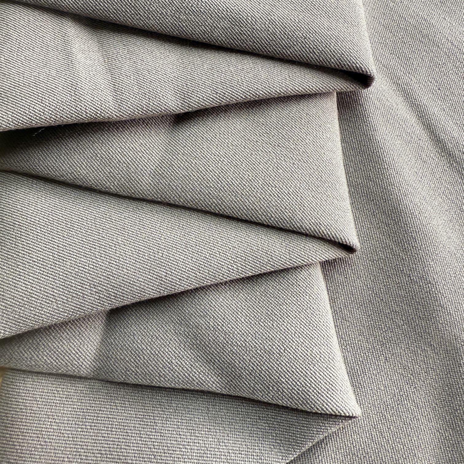 Tr Twill Fabric Suit Uniform Jk Skirt Fabric Spring & Fall Slightly Elastic Tr Fabric