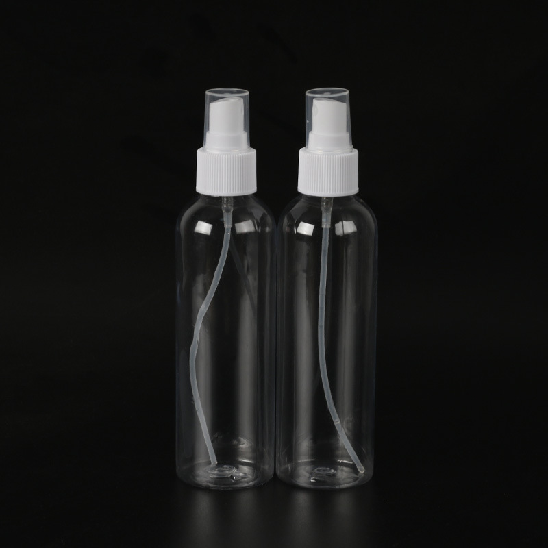 200ml Transparent Spray Bottle Disinfectant Cosmetics Bottled pet Fine Spray Bottle Travel Hydrating Spray Bottle