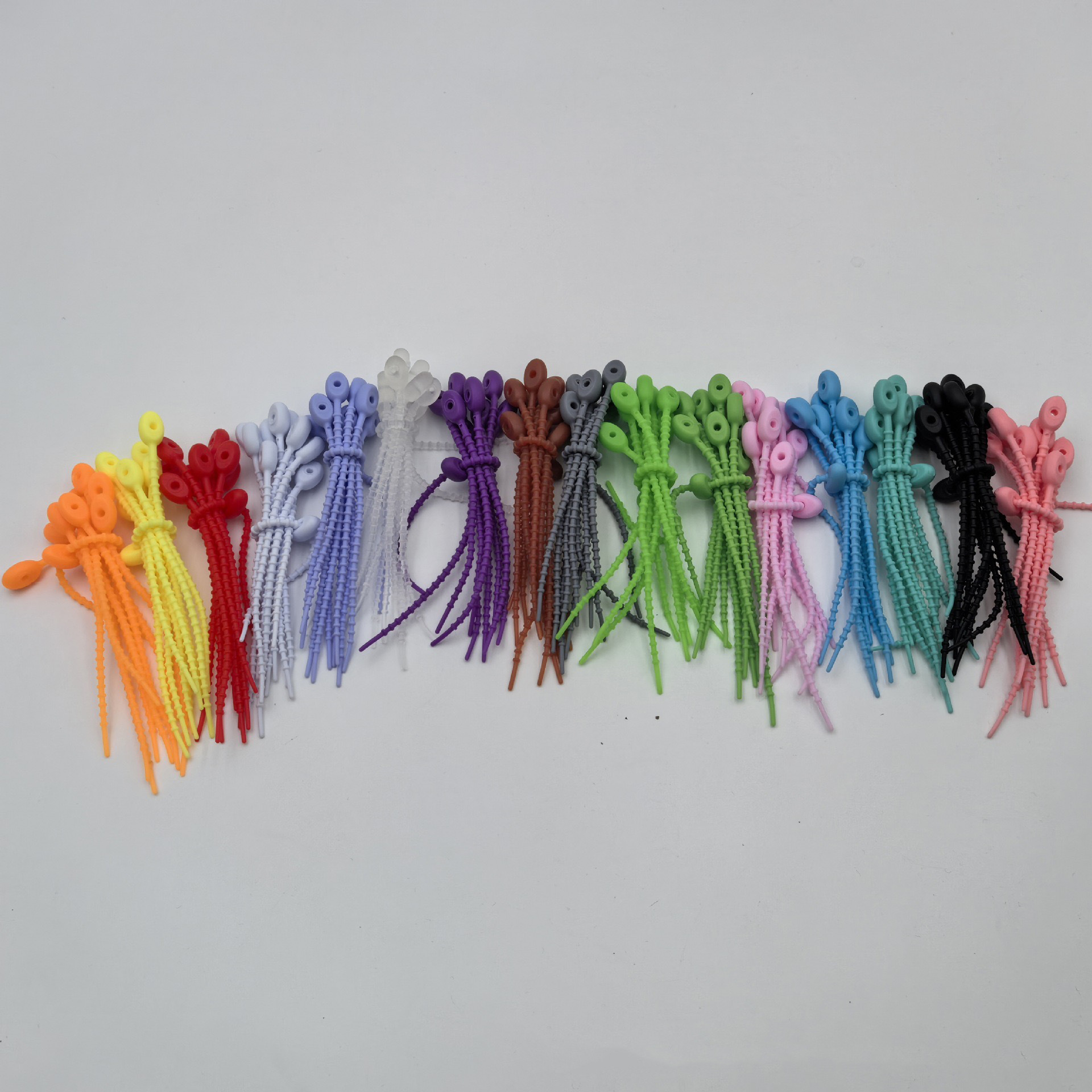 Picture of Cross-border Silicone Cable Tie Storage Belt Various Sizes Suitable for Most Supplies Storage Recyclable Winch