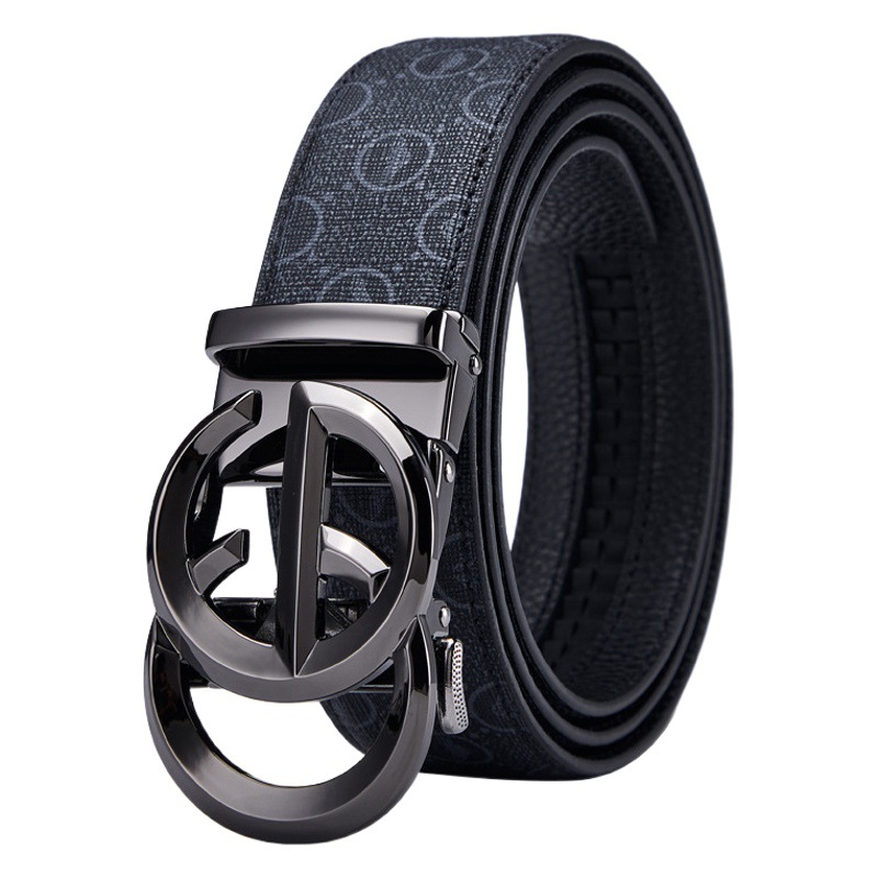 Falai Armani Belt Men's Genuine Leather All-match Belt Pure Cowhide Young Brand-name Men's Casual Belt