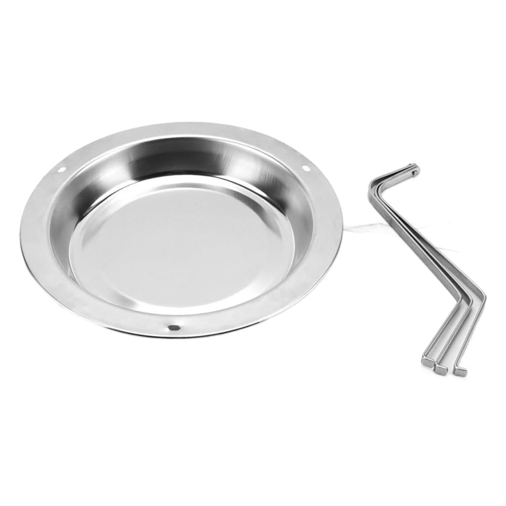 Outdoor camping stainless steel roast chicken rack fork chicken rack roast chicken pan air fryer barbecue line rack wholesale