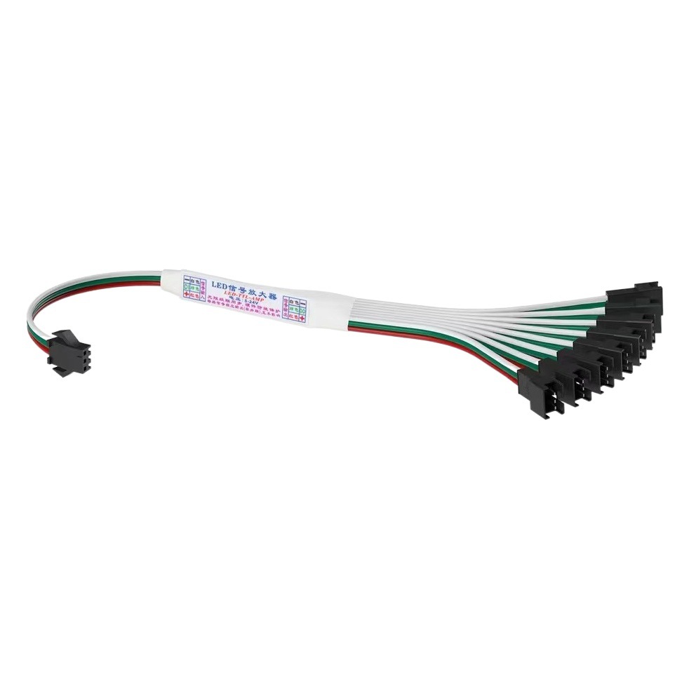 Xilai lamp mini flowing light bar synchronization magic color magic color light band amplifier signal power flowing light band synchronization