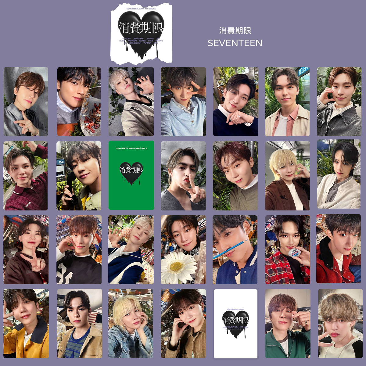 SEVENTEEN Day Special Shohikigen Carat Small Card Consumption Term Limited Limited Card