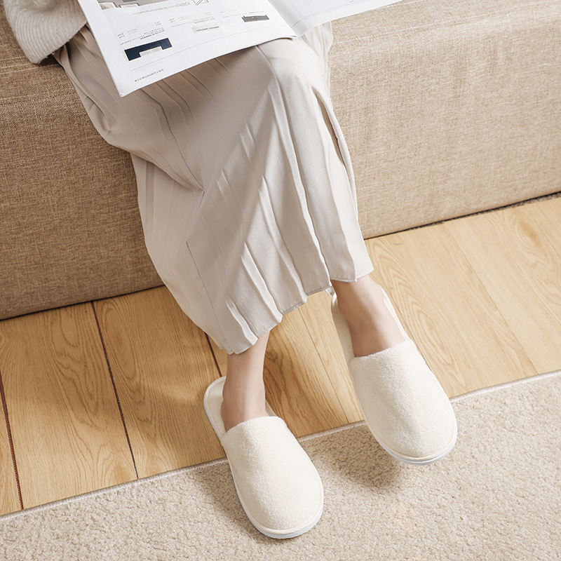 Picture of Hotel Washable Slippers Travel Aviation Portable Slippers Home Hospitality Slippers Hotel Disposable Slippers