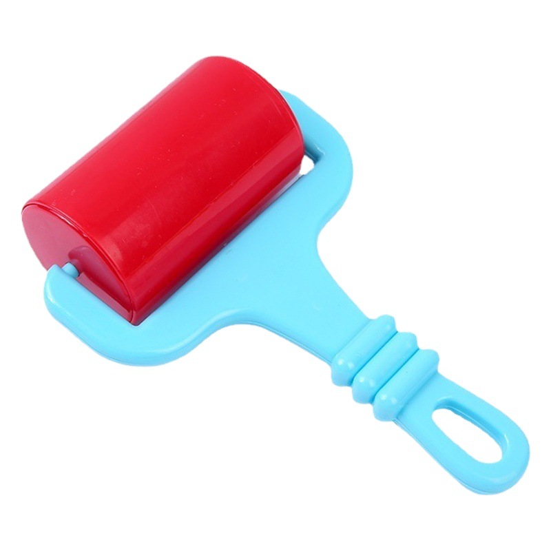 Children's roller set toys 6 pieces rolling pin ultra-light clay mold pottery toys plastic clay tools