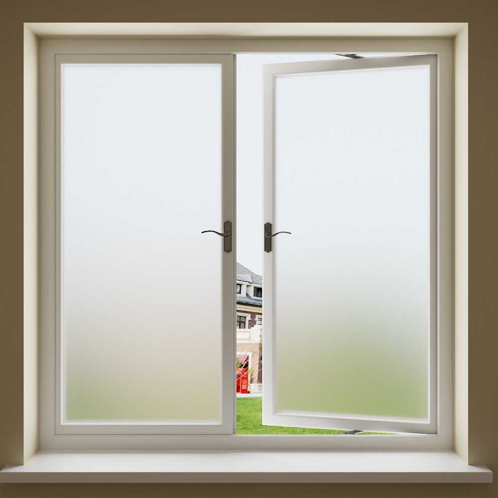 Window Frosted Glass Sticker Transparent Opaque Toilet Bathroom Toilet Anti-walking Anti-peep Privacy Film