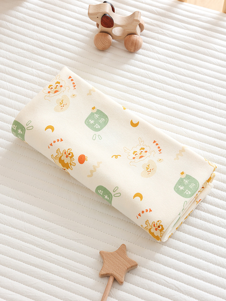 Picture of Newborn baby wrap cotton 0-12 months early baby delivery room single swaddling wrap four seasons universal quilt