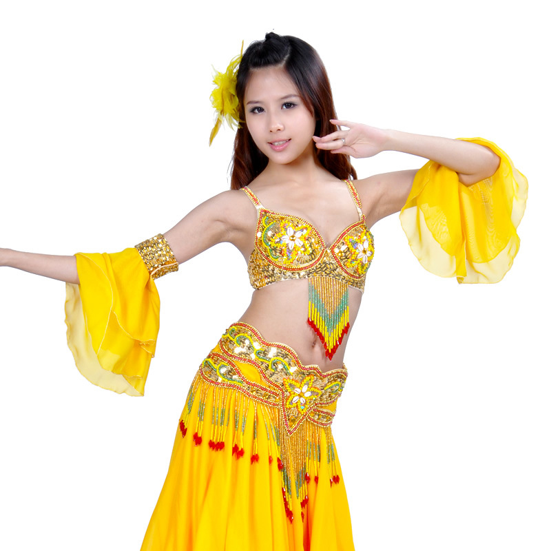 Picture of Double-Layer Sleeves, Belly Dance Swing Sleeves, Beaded Embroidery Sleeves, Watch Performance Costumes, Sleeves, Source Factory Direct Sales