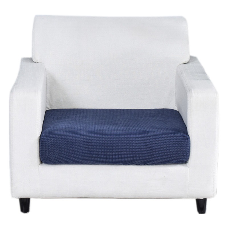 Corn Velvet Sofa Cushion Cover Pure Color Simple Bean Bag Cover Four-Season Universal Sofa Cover Single and Double Combination
