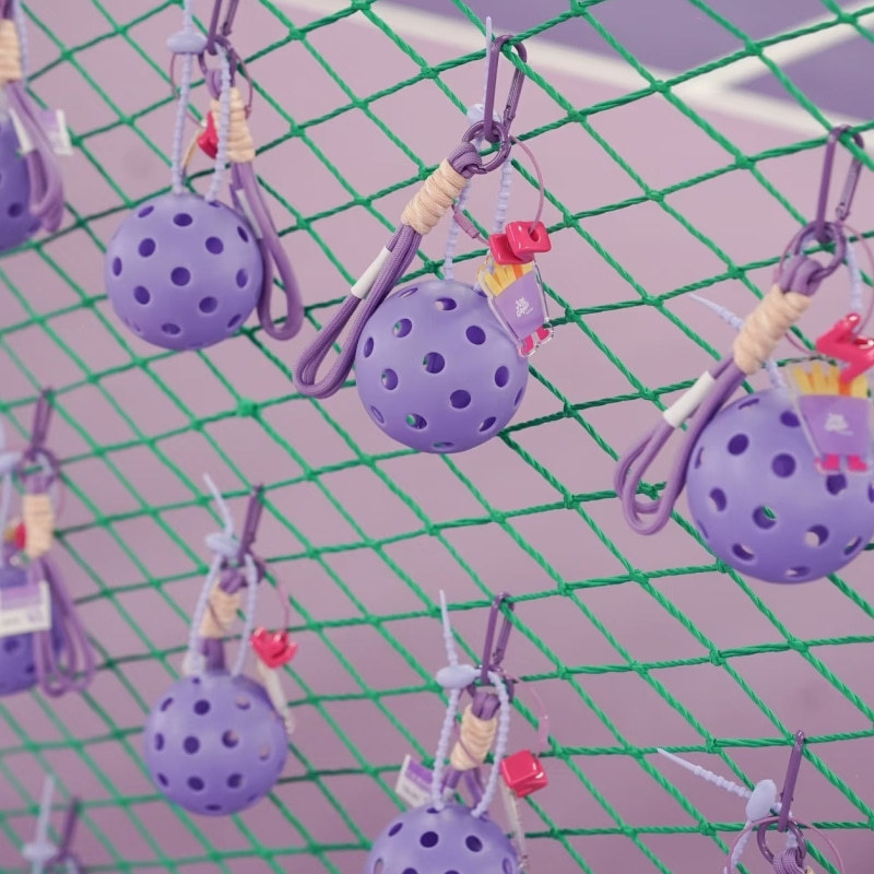 Picture of In-Stock Pickleball Pendants, Pickleball Merchandise, Novel Pickleball Pendants, Mini Pickleball Pendants, Pickleball Pendant Gifts